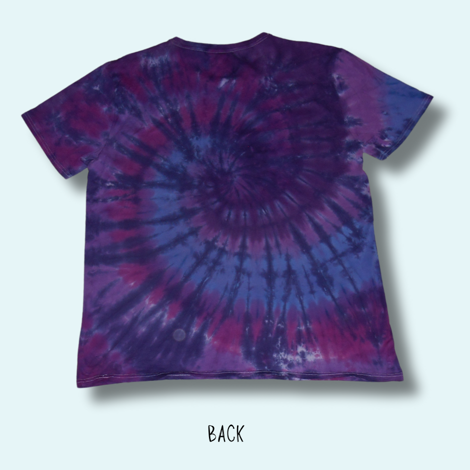 KAZZA RAZZA XLRN207 -7 Shades of Purple Swirl -BACK-2574