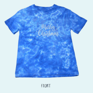 KAZZA RAZZA 14RN204-Blue-Sky-Christmas-Tie-Dyed-Scrunch-FRONT-2994.png