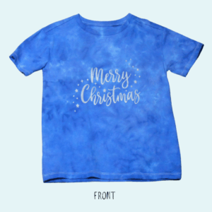 KAZZA RAZZA 8RN204-Blue-Sky-Christmas-Tie-Dyed-Scrunch-FRONT-2996.png