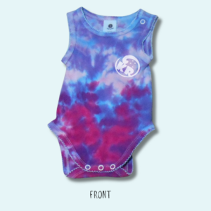 Rubyvale Winter Sunset Tie-Dye Scrunch - Tank Top - 100% Cotton – Design 200